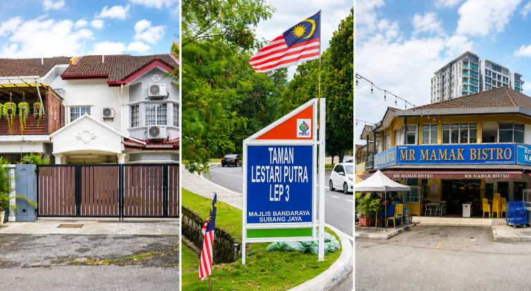 Malaysian Streetscape Triptych